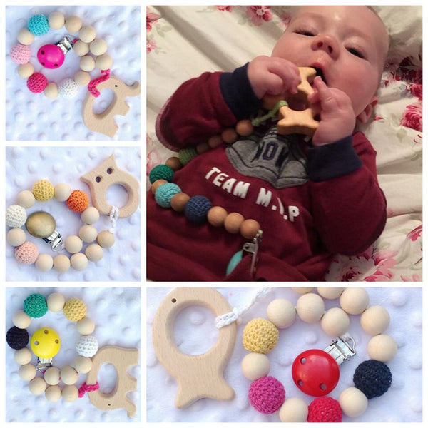 Color Chain Teething Ring