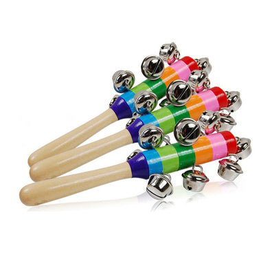 Wooden Bell Stick Shaker