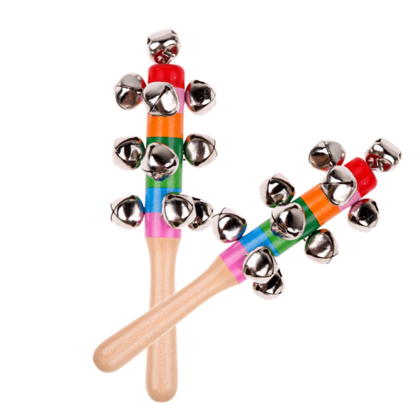 Wooden Bell Stick Shaker