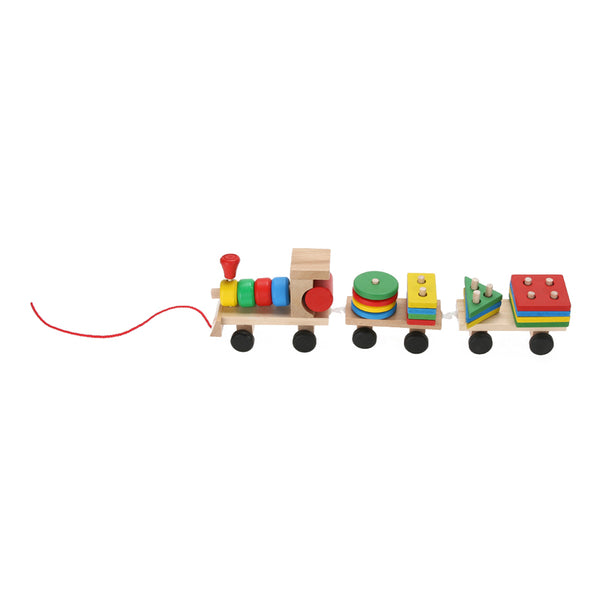 Vehicle Blocks Train Educational Kid